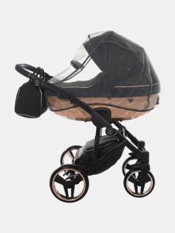 Junama Mirror Satin V2 02 Schwarz Rose Gold + Kite S-line 3in1 -Babyprodukte 2021 11 19 01676