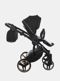 Junama Mirror Satin V2 02 Schwarz Rose Gold + Kite S-line 3in1 -Babyprodukte 2021 11 19 01749