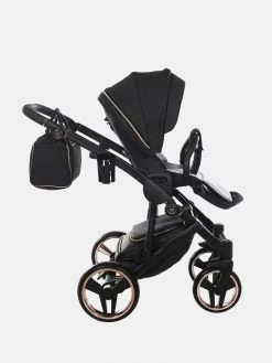 Junama Mirror Satin V2 02 Schwarz Rose Gold + Kite S-line 3in1 -Babyprodukte 2021 11 19 01750
