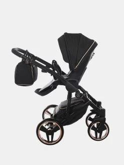 Junama Mirror Satin V2 02 Schwarz Rose Gold + Kite S-line 3in1 -Babyprodukte 2021 11 19 01752
