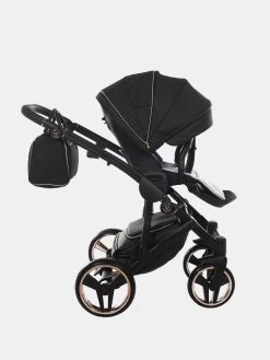 Junama Mirror Satin V2 02 Schwarz Rose Gold + Kite S-line 3in1 -Babyprodukte 2021 11 19 01754