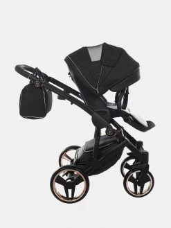 Junama Mirror Satin V2 02 Schwarz Rose Gold + Kite S-line 3in1 -Babyprodukte 2021 11 19 01755