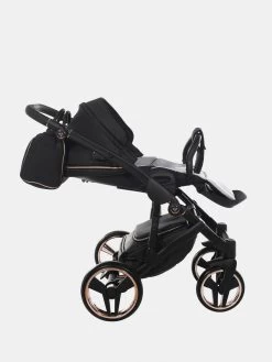 Junama Mirror Satin V2 02 Schwarz Rose Gold + Kite S-line 3in1 -Babyprodukte 2021 11 19 01756