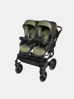 Dorjan Quick Twin TQ16 Schwarz-Grün + Maxi-Cosi CabrioFix Essential Black 3in1 -Babyprodukte 2c copy 1