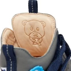 Affenzahn Kinderschuhe Bär Grau/blau Leder -Babyprodukte Affenzahn Bar grau dunkelblau 11 1280x1280