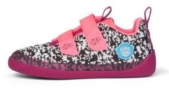 Affenzahn Flamingo Black/white/pink SNEAKER Knit Barfußschuhe -Babyprodukte Affenzahn Knit Flamingo Klett 7 1280x1280