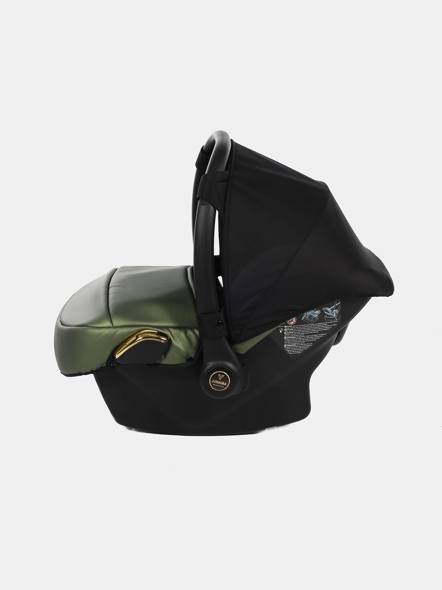 Junama Babyschale 0-13 Kg Kite Olivgrün – Gold 5 Junama Babyschale 0-13 Kg Kite Olivgrün – Gold – Bild 5