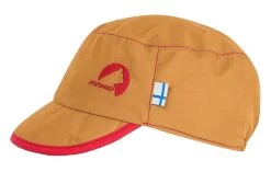 Finkid MIKKE Sommer Cap Harvestgold/red Mit UV Schutz