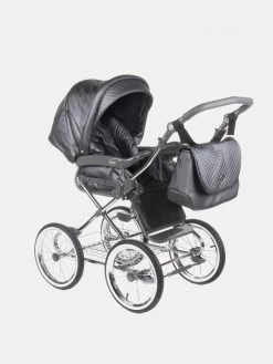 Roan Emma Klassischer Kinderwagen Anthrazit Pearl Set 2in1 -Babyprodukte IMG 9065