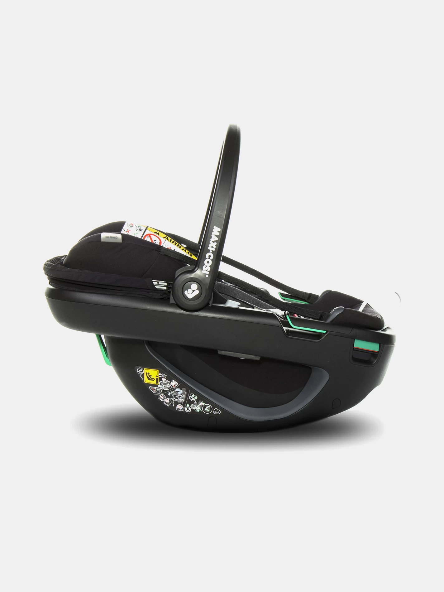 Jedo – Duo Zwillingskinderwagen – 4 In 1 – Farbe D51 – Beige Mit Mit Karamell Schiebegriff – Plus Coral 360 Und Familyfix 360 – Bild 13