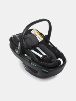 Jedo – Duo Zwillingskinderwagen – 4 In 1 – Farbe D51 – Beige Mit Mit Karamell Schiebegriff – Plus Coral 360 Und Familyfix 360 -Babyprodukte Kindersitze Babyschalen Maxi Cosi Coral 360 Essencial black 08