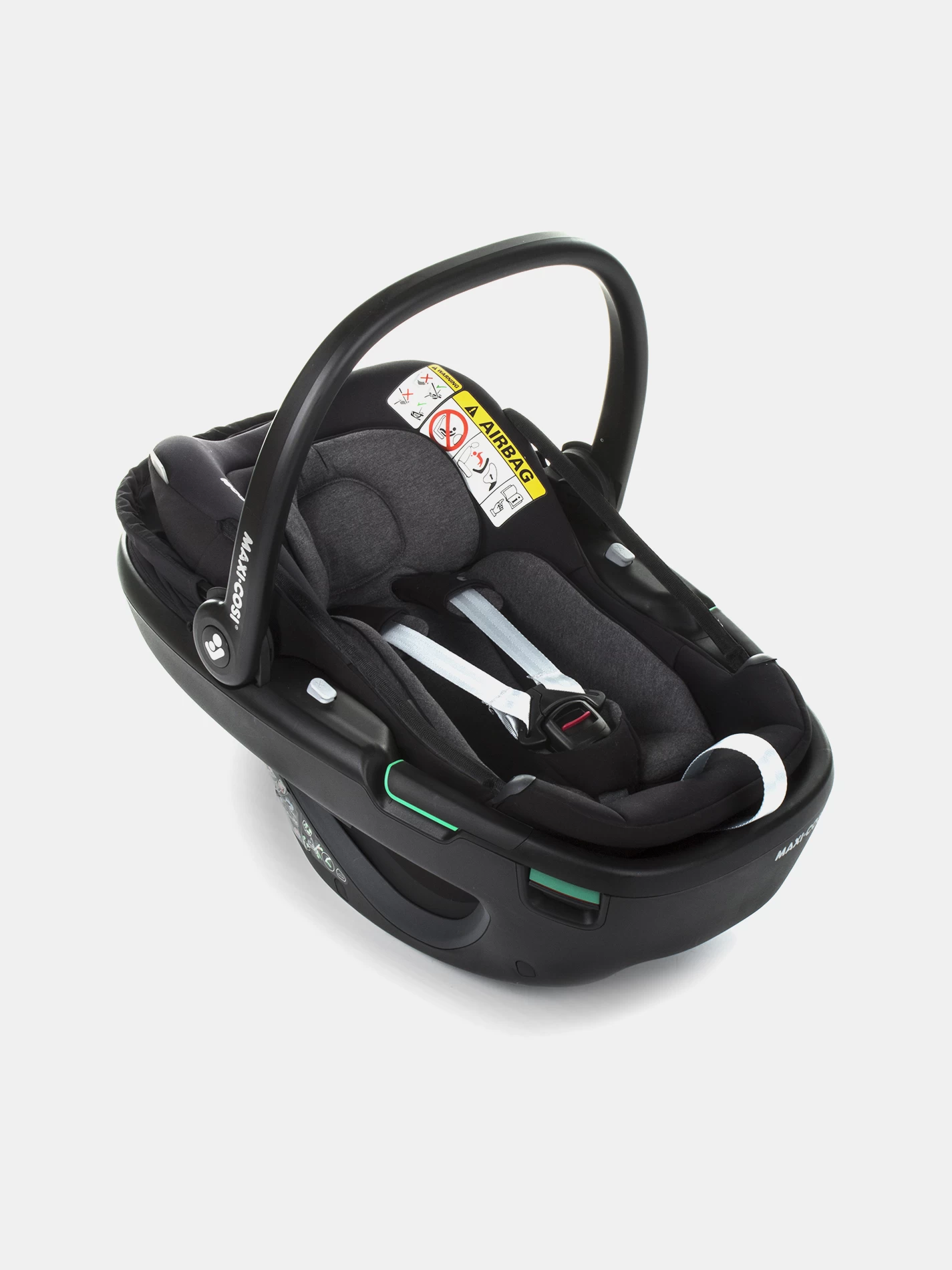 Jedo – Duo Zwillingskinderwagen – 4 In 1 – Farbe D51 – Beige Mit Mit Karamell Schiebegriff – Plus Coral 360 Und Familyfix 360 – Bild 11