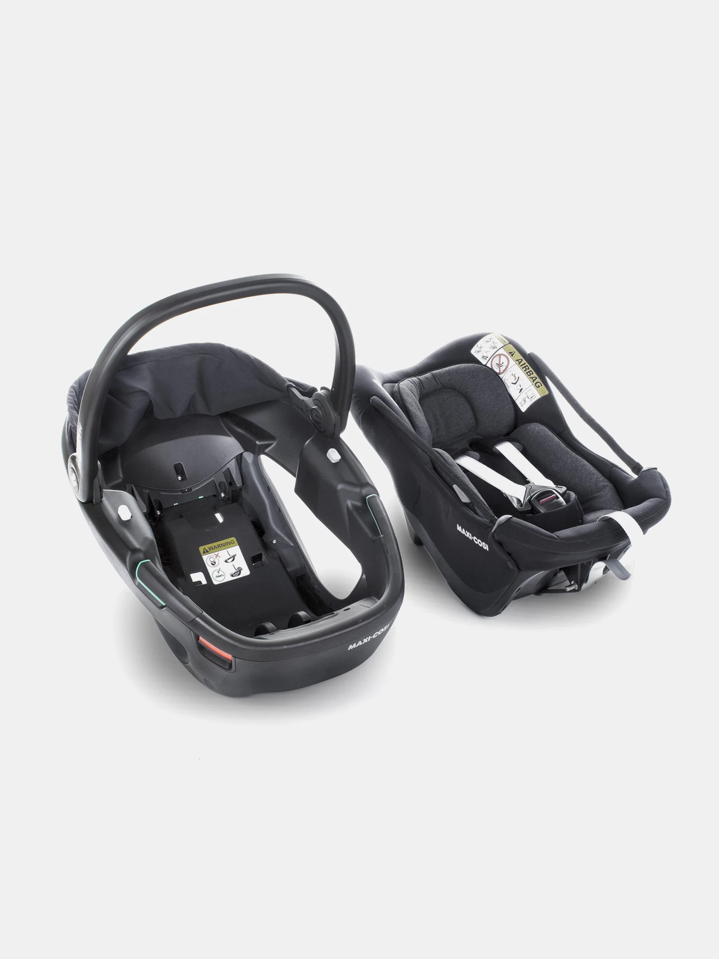 Maxi-Cosi Coral 360 Essential Graphite Schwarze Sicherheitsschale – Bild 10