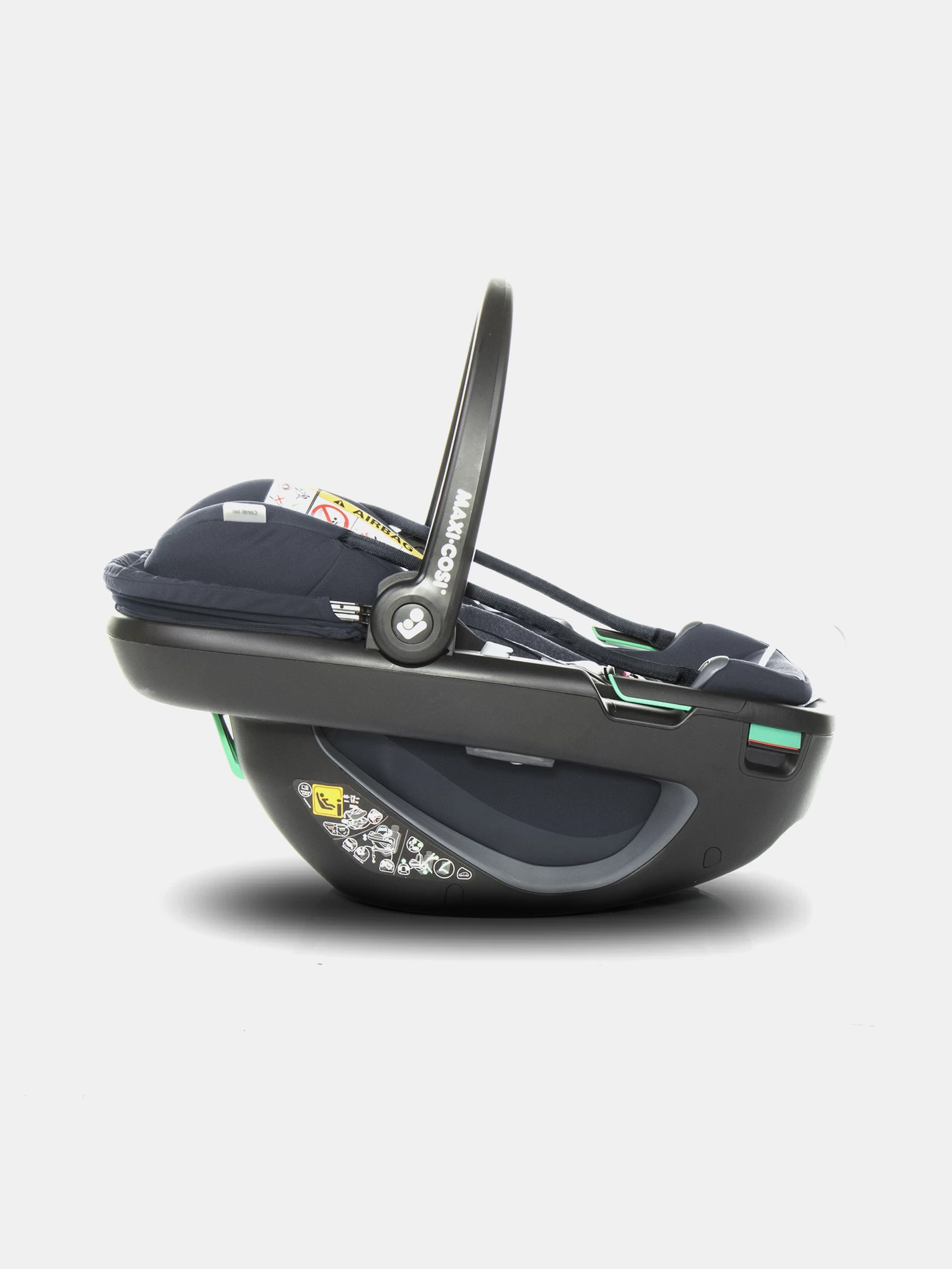 Maxi-Cosi Coral 360 Essential Graphite Schwarze Sicherheitsschale – Bild 7