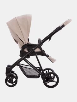 Bebetto Yoddi Pro Kombi-Kinderwagen Beige Leder – Set 2in1 -Babyprodukte Kinderwagen Bebetto Yoddi Pro 01 Beige 15