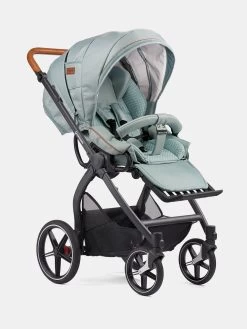 Gesslein – Set Classic – Kombikinderwagen – Set 2 In 1 – Inkl. FX4 Soft+ Classic + Sportsitz Classic + Babywanne Panorama Lyx – Farbe Eisblau -Babyprodukte Kinderwagen Gesslein FX4 Classic 359359 02