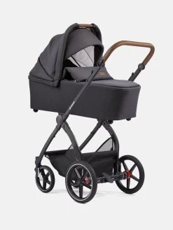 Gesslein – Set Classic – Kombikinderwagen – Set 2 In 1 – Inkl. FX4 Soft+ Classic + Sportsitz Classic + Babywanne Panorama Lyx – Farbe Anthrazit