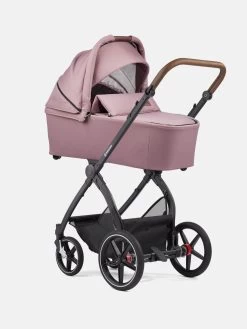 Gesslein – Set Life – Kombikinderwagen – Set 2in1 – Inkl. FX4 Soft+ Life + Sportsitz Life + Babywanne Panorama Lyx – Farbe Rose