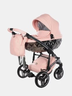 Junama Hand Craft Kombikinderwagen Set 3in1 Farbe Apricot/Black Inkl. Babyschale Junama Kite