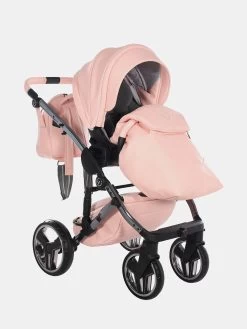 Junama Hand Craft Kombikinderwagen Set 3in1 Farbe Apricot/Black Inkl. Babyschale Junama Kite -Babyprodukte Kinderwagen Junama Hand Craft 02 APRICOT 09