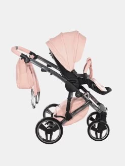 Junama Hand Craft Kombikinderwagen Set 3in1 Farbe Apricot/Black Inkl. Babyschale Junama Kite -Babyprodukte Kinderwagen Junama Hand Craft 02 APRICOT 10