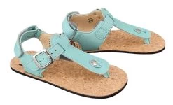 Koel ABRIANA Barfuß Sandalen Aqua Türkis Mit Zehensteg