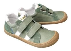 Koel Bare DENIS Olive Sneaker Sportliche Barfußschuhe Mit Klett