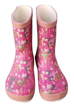 Koel Gummistiefel Pink Blumen Barfuß Regenstiefel Kautschuk -Babyprodukte Koel Gummistiefel 4 1280x1280