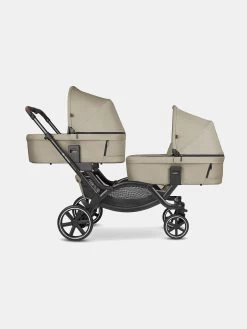 ABC Design Zoom Zwillingswagen Classic Reed 2in1 + Zubehör