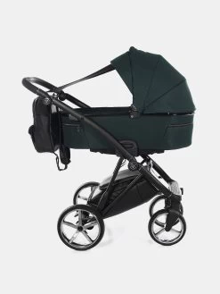 Junama Air Kombi Kinderwagen – Set 3in1 Inkl. Junama Babyschale Und XXL Zubehörpaket– Grün -Babyprodukte Kombikinderwagen Junama Air 04 18