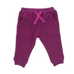 Baby Jogginghose Berry Melange Bio-Baumwolle