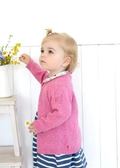 Baby Mädchen Strickjacke Pink Melange Bio-Baumwolle -Babyprodukte PWO PWO FS20 Mini 056 web9CaehA2FqfqFJ 1280x1280