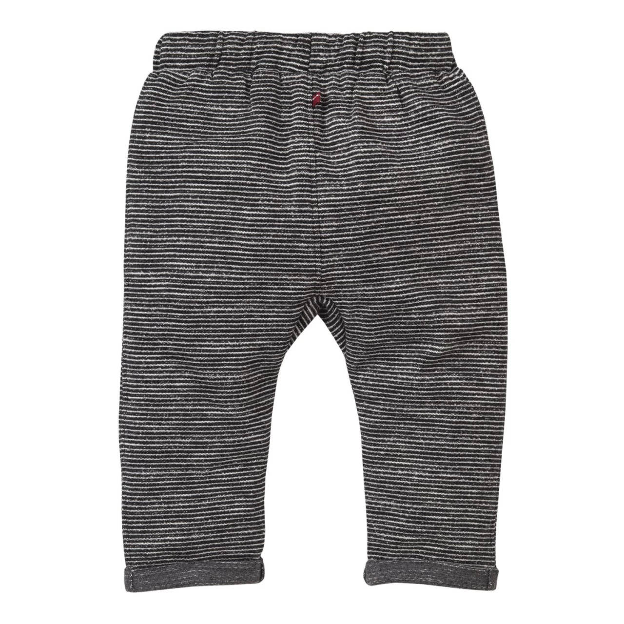 People Wear Organic Sweat-Hose Jogginghose Anthrazit Geringelt 2 People Wear Organic Sweat-Hose Jogginghose Anthrazit Geringelt – Bild 2