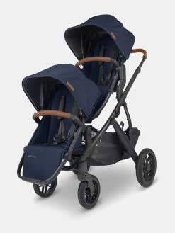 UPPAbaby Vista V2 Noa – Zwillingskinderwagen – 2 Sportsitze Plus Zusatzadapter