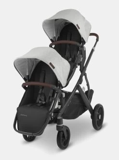 UPPAbaby Vista V2 Anthony – Zwillingskinderwagen – 2 Sportsitze Plus Zusatzadapter