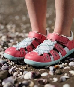 Bobux SUMMIT Mädchen Sandalen Hellrosa Barfußsandalen -Babyprodukte bobux summit guava pink 8 1280x1280