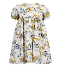 Creamie Kleidchen Cremeweiß Flowers