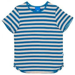 Finkid Maalari Blockstreifen T-Shirt Nautic Pepple
