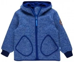 Finkid Tonttu Wind French Melange/ink Strick Softshelljacke