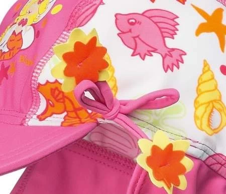 Playshoes UV-Schutz Strandhut Meerjungfrau Pink Sonnenmütze 2 Playshoes UV-Schutz Strandhut Meerjungfrau Pink Sonnenmütze – Bild 2