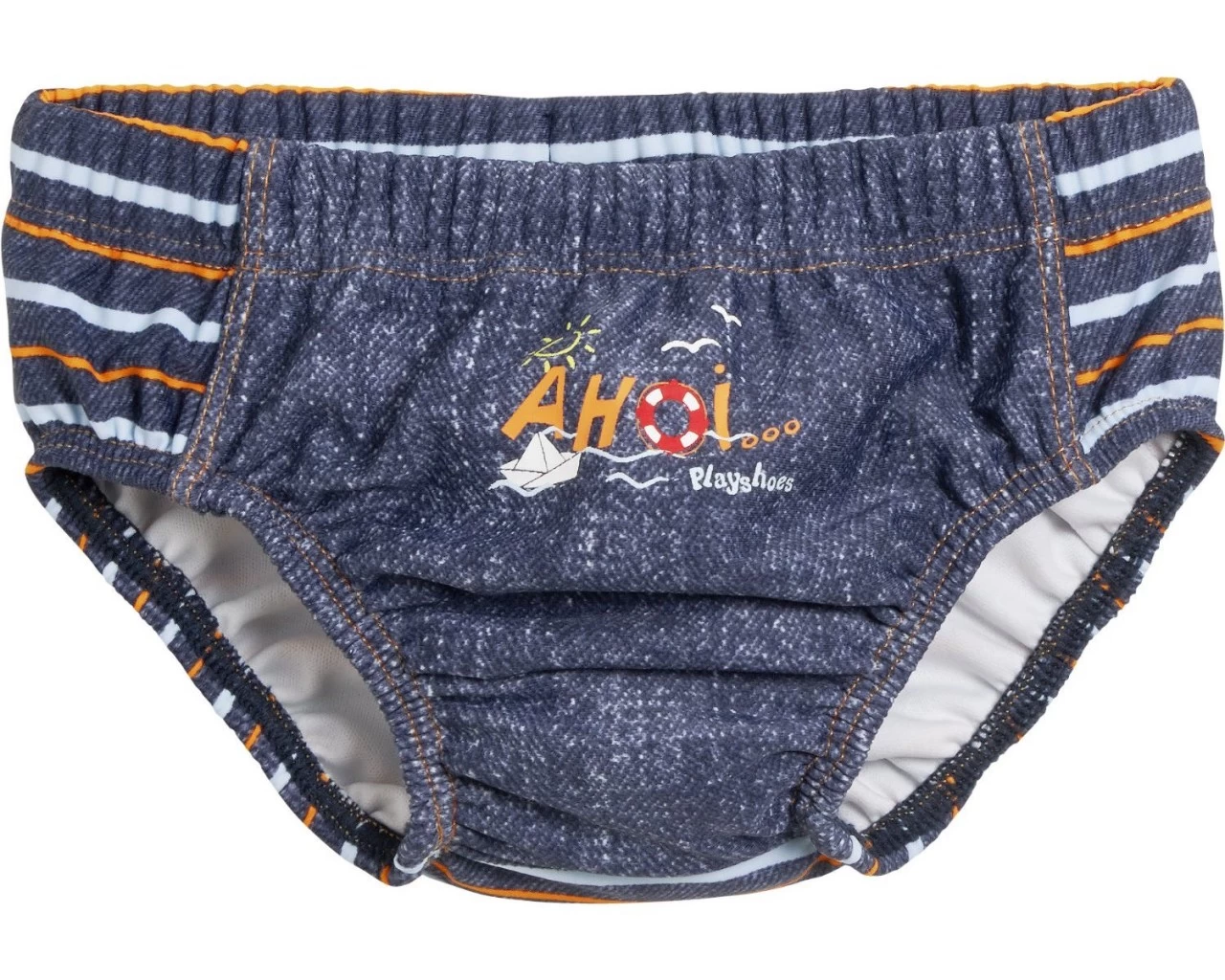 Playshoes Baby Schwimmwindel Jeansblau Ahoi 1 Playshoes Baby Schwimmwindel Jeansblau Ahoi